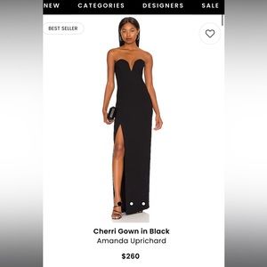 Amanda Uprichard Cherri Grove Gown